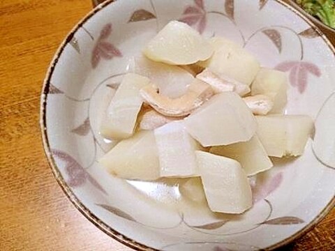 隼人瓜と　あげの　煮物